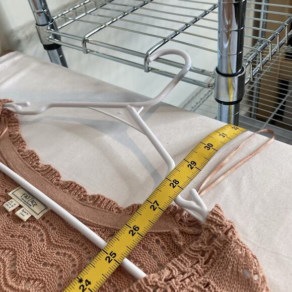 Fat Face Women's Peach Crochet 100% Cotton Tunic Sweater Top Size 14 Coastal - Picture 3 of 10